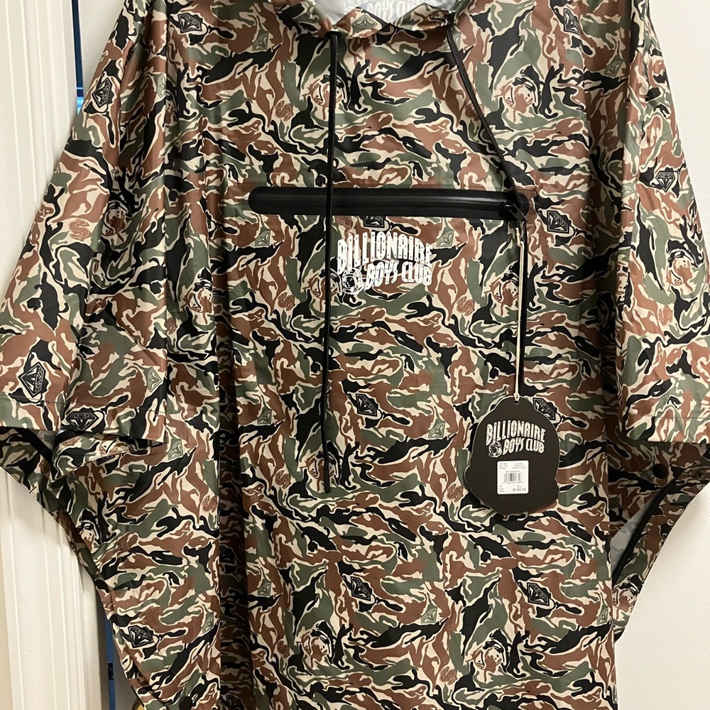 Billionaire Boys Club Overcast Camo Poncho